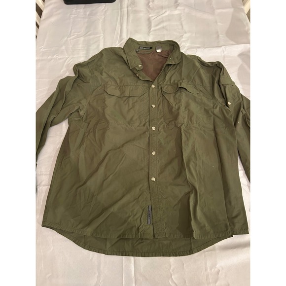 REI Other - REI Hiking Shirt Mens Large Green Long Sleeve UPF 40 Vented Button Down Outdoor